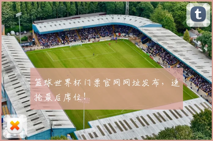 篮球世界杯门票官网网址发布，速抢最后席位！